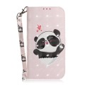 For Xiaomi Redmi Note 13 5G 3D Colored Horizontal Flip Leather Phone Case(Heart Panda)