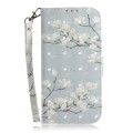 For Xiaomi Redmi Note 13 4G Global 3D Colored Horizontal Flip Leather Phone Case(Magnolia)