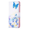 For Samsung Galaxy S24+ 5G Colored Drawing Pattern Leather Phone Case(Butterfly Love)