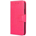 For Huawei nova 12 5G Crystal Texture Leather Phone Case(Rose Red)