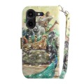For Tecno Pova 5 Pro 3D Colored Horizontal Flip Leather Phone Case(Zoo)
