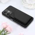 For Xiaomi Redmi 13C 5G / Redmi 13R Skin Feel PU + TPU + PC Card Slots Phone Case(Black)