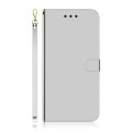 For Samsung Galaxy M54 Imitated Mirror Surface Leather Phone Case(Silver)