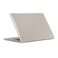 For MacBook Air 15.3 2024 A2941 (M2)/A3114 (M3) Laptop Frosted Hard Plastic Protection Case(Transpar