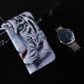 For Realme C67 4G Global Coloured Drawing Flip Leather Phone Case(Tiger)