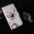 For Realme 12 5G Coloured Drawing Flip Leather Phone Case(Magnolia)