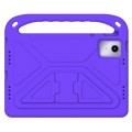 For Lenovo Tab M11/ Xiaoxin Pad 11 2024 Handle Portable EVA Shockproof Tablet Case(Purple)