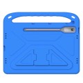 For Lenovo Tab P12 12.7 Handle Portable EVA Shockproof Tablet Case(Blue)