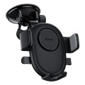 Baseus UltraControl Lite Clamp Type Car Holder Suction Cup Version(Black)