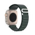 For Apple Watch Ultra 49mm DUX DUCIS GS Series Nylon Loop Watch Band(Green)