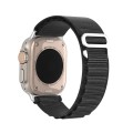 For Apple Watch SE 2022 40mm DUX DUCIS GS Series Nylon Loop Watch Band(Black)