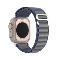 For Apple Watch Series 7 41mm DUX DUCIS GS Series Nylon Loop Watch Band(Blue)
