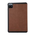 For Xiaomi Pad 6S Pro 12.4 TPU Flip Tablet Protective Leather Case(Brown)
