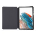 For Samsung Galaxy Tab A8 TPU Flip Tablet Protective Leather Case(Black)