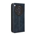 For OPPO Find X7 5G Magnetic Buckle Retro Texture Leather Phone Case(Blue)