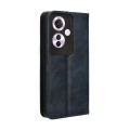 For OPPO Reno11 F 5G / F25 Pro 5G Magnetic Buckle Retro Texture Leather Phone Case(Blue)