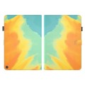 For Amazon Fire HD 10 2023 Watercolor Pattern Flip Leather Tablet Case(Autumn Leaves)