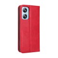 For Blackview A52 / A52 Pro Magnetic Buckle Retro Texture Leather Phone Case(Red)
