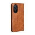 For Blackview A200 Pro Magnetic Buckle Retro Texture Leather Phone Case(Brown)