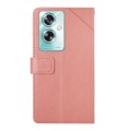 For OPPO Reno11 F 5G/F25 Pro 5G Y-shaped Pattern Flip Leather Phone Case(Pink)