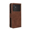 For Cubot Note 21 Skin Feel Calf Texture Card Slots Leather Phone Case(Brown)