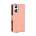 For Blackview A52 / A52 Pro Skin Feel Calf Texture Card Slots Leather Phone Case(Pink)