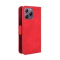 For Blackview A96 Skin Feel Calf Texture Card Slots Leather Phone Case(Red)