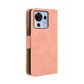 For ZTE Blade V50 Vita 4G Skin Feel Calf Texture Card Slots Leather Phone Case(Pink)