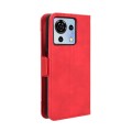 For ZTE Blade V50 Vita 4G Skin Feel Calf Texture Card Slots Leather Phone Case(Red)