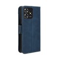 For ZTE Blade A73 4G / V50 Design 4G Skin Feel Calf Texture Card Slots Leather Phone Case(Blue)