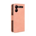 For ZTE Blade A54 Skin Feel Calf Texture Card Slots Leather Phone Case(Pink)