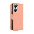 For ZTE Libero 5G IV Skin Feel Calf Texture Card Slots Leather Phone Case(Pink)