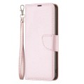 For Samsung Galaxy S24+ 5G Litchi Texture Pure Color Flip Leather Phone Case(Rose Gold)