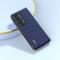For Honor Magic VS2 ABEEL Black Edge Genuine Leather Mino Phone Case(Royal Blue)