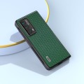 For Honor Magic VS2 ABEEL Genuine Leather Luxury Series Phone Case(Night Green)