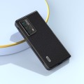 For Honor Magic VS2 ABEEL Genuine Leather Luxury Series Phone Case(Black)