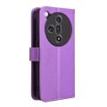 For OPPO Find X7 5G Diamond Texture Leather Phone Case(Purple)