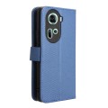 For OPPO Reno11 5G Global Diamond Texture Leather Phone Case(Blue)
