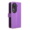 For OPPO Reno11 Pro 5G Global Diamond Texture Leather Phone Case(Purple)