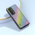 For Honor Magic VS2 ABEEL Diamond Series Black Edge Phone Case(Rainbow)