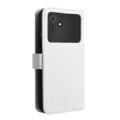 For Cubot Note 21 Diamond Texture Leather Phone Case(White)