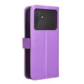 For Cubot Note 21 Diamond Texture Leather Phone Case(Purple)