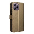 For Blackview A96 Diamond Texture Leather Phone Case(Brown)