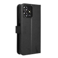 For ZTE Blade A73 4G Diamond Texture Leather Phone Case(Black)