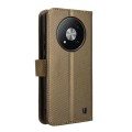 For ZTE Blade A73 5G Diamond Texture Leather Phone Case(Brown)