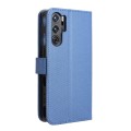 For ZTE nubia Red Magic 9 Pro Diamond Texture Leather Phone Case(Blue)