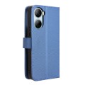 For ZTE Libero 5G IV Diamond Texture Leather Phone Case(Blue)