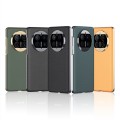 For Huawei Mate 50 GKK Electroplating Leather Surface Phone Case(Green)