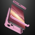 For Xiaomi Redmi Note 12 Pro 5G Global GKK Three Stage Splicing Full Coverage PC Phone Case(Rose Gol