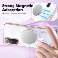 For Samsung Galaxy S20 FE 5G&4G / S20 Lite / S20 Fan Edition Marble Pattern Dual-side IMD Magsafe TP